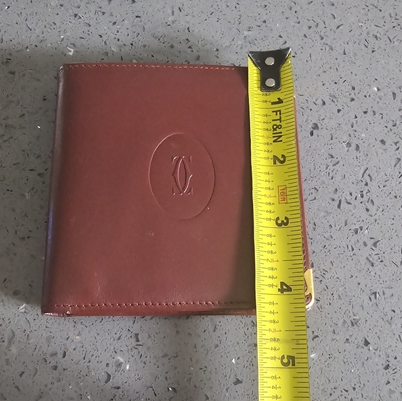 Authentic Cartier wallet GG41 With Authenticity Card. - Picture 13 of 14